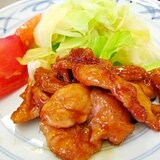 鶏肉の生姜焼き風